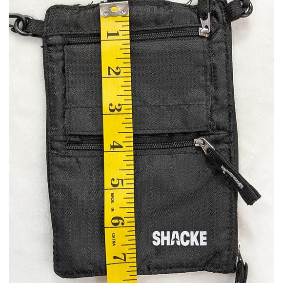 Shacke Hidden Crossbody Travel‎ Wallet Belt RFID Blocker Passport Carrier - Picture 6 of 7